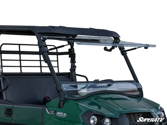 KAWASAKI MULE PRO-MX SCRATCH-RESISTANT FLIP WINDSHIELD – Deranged