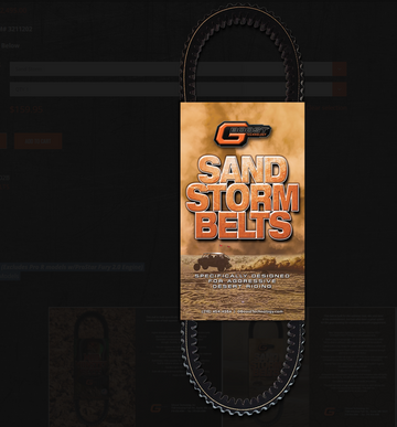 G-Boost Sand Storm Drive Belt – Polaris Turbos