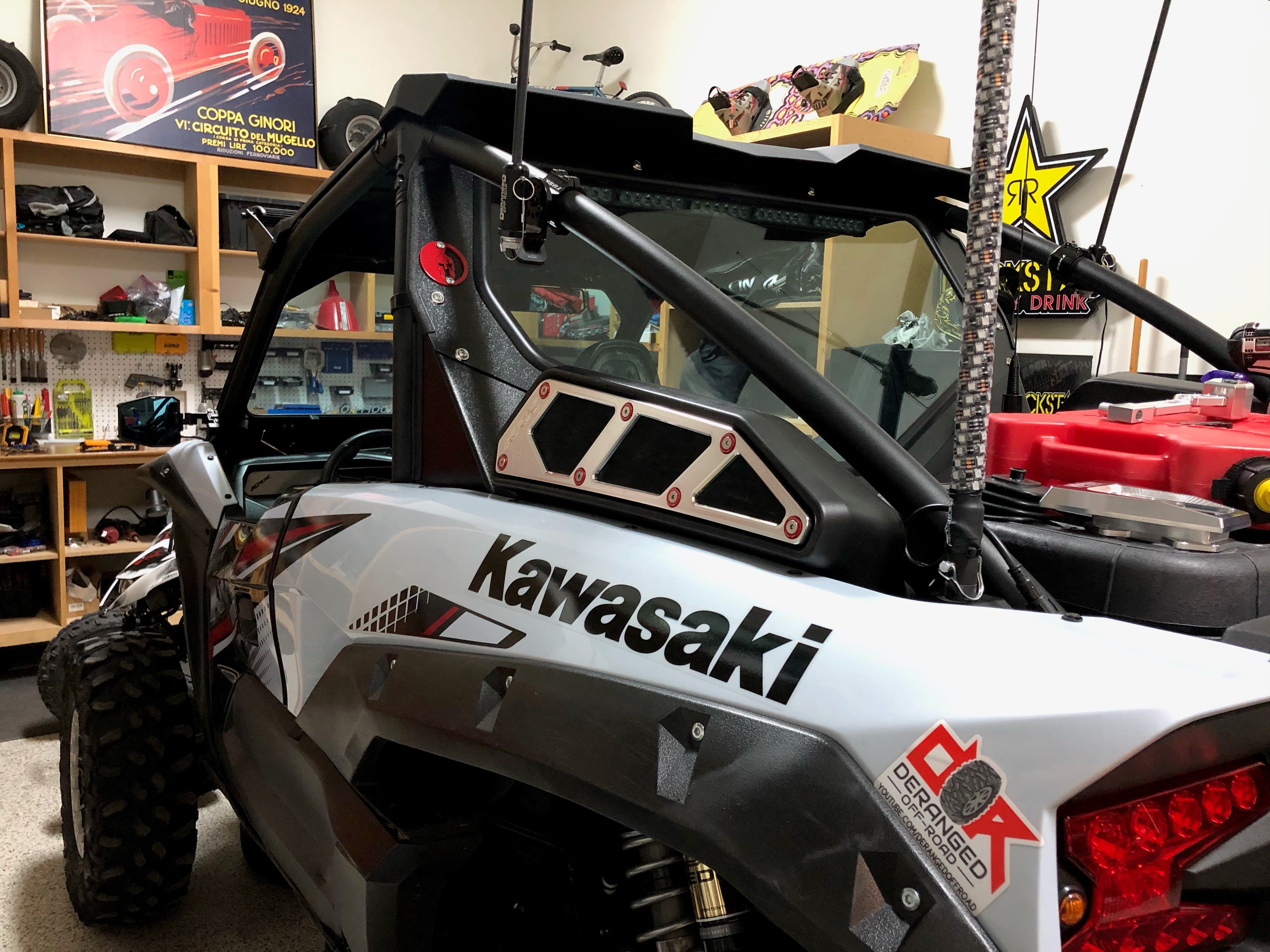 VIPER KRX 1000 Billet 'FrogSkin' Intake Covers – Deranged Off-Road