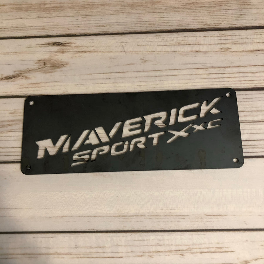 Can Am Maverick Sport Name Plate