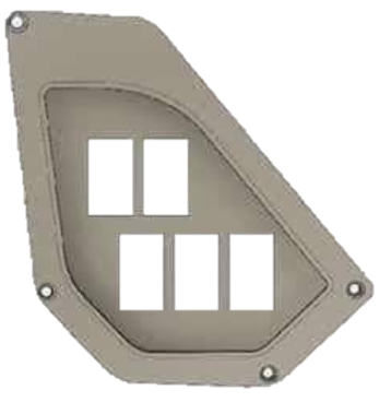 Kawasaki Teryx Interior 5 Switch Panel
