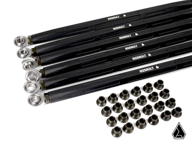 ASSAULT INDUSTRIES TURRET STYLE HEAVY DUTY RADIUS RODS (FITS: CAN-AM MAVERICK X3)