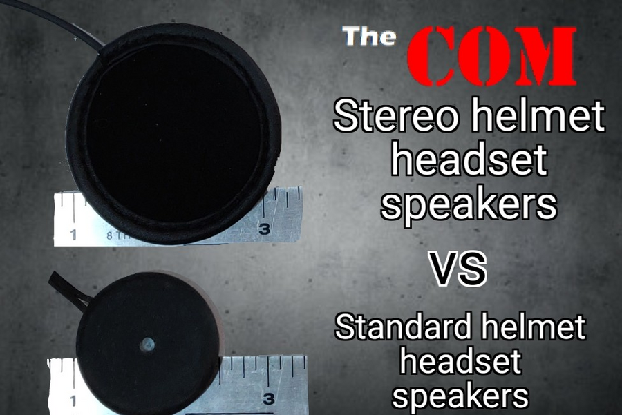 Stereo Helmet Headset - S4S