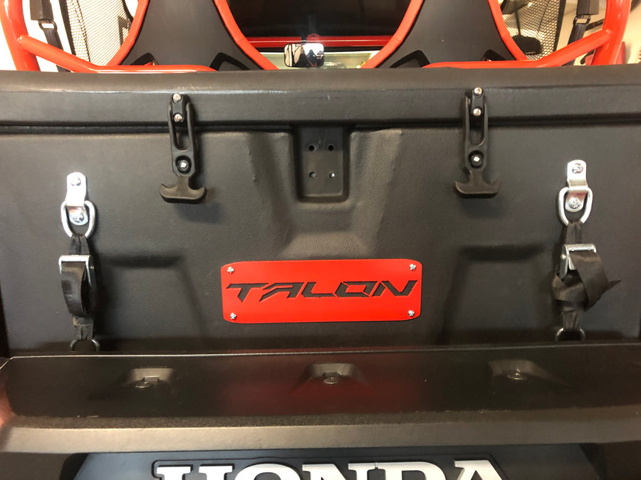 Metal Honda Talon plate
