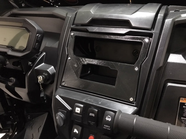 2020 KRX Rugged Radio cut out and self panel