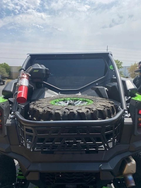 クロスケ Kawasaki KRX Upper Doors Kit – Safety Glass & Aluminum Frame