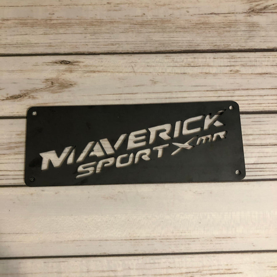 Can Am Maverick Sport Name Plate