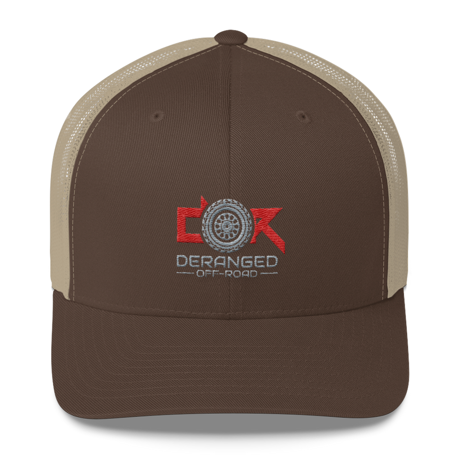 DoR Official Trucker Hat - Curved Brim – Deranged Off-Road