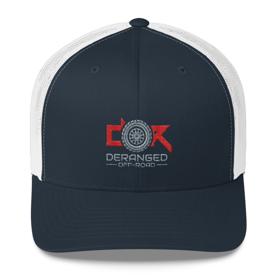 DoR Official Trucker Hat - Curved Brim – Deranged Off-Road