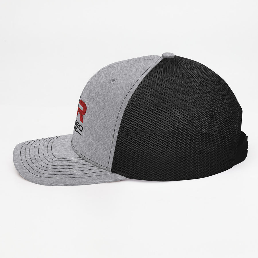 Deranged Trucker Hat - Grey and Black